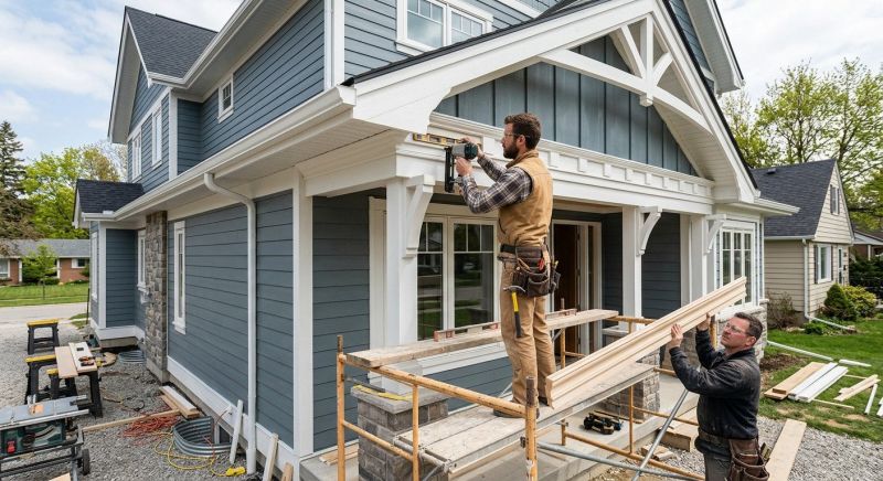 Exterior Trim Work in Olathe, KS