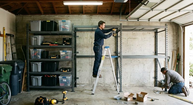 Garage Shelves Installation in Charlotte, NC