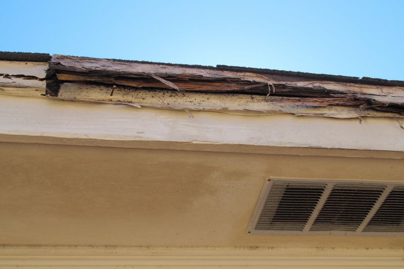 Damaged Soffit Sections